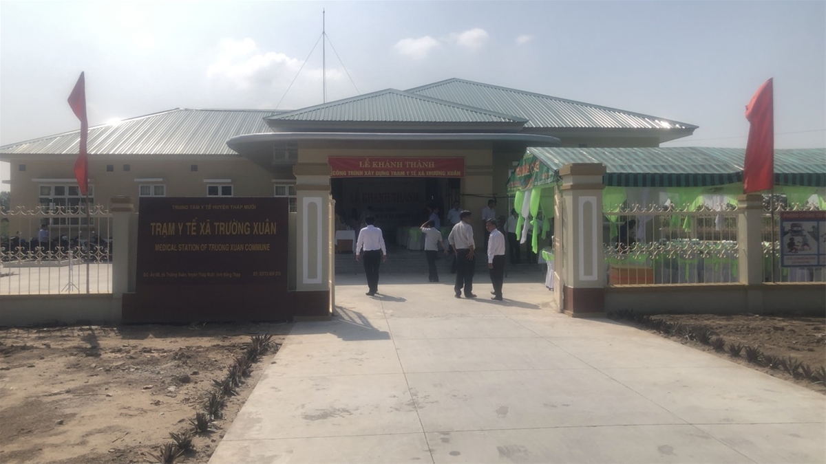 Công trình đầu tư xấy dựng và nâng cấp 03 Trạm Y tế tuyến xã thuộc tỉnh Đồng Tháp